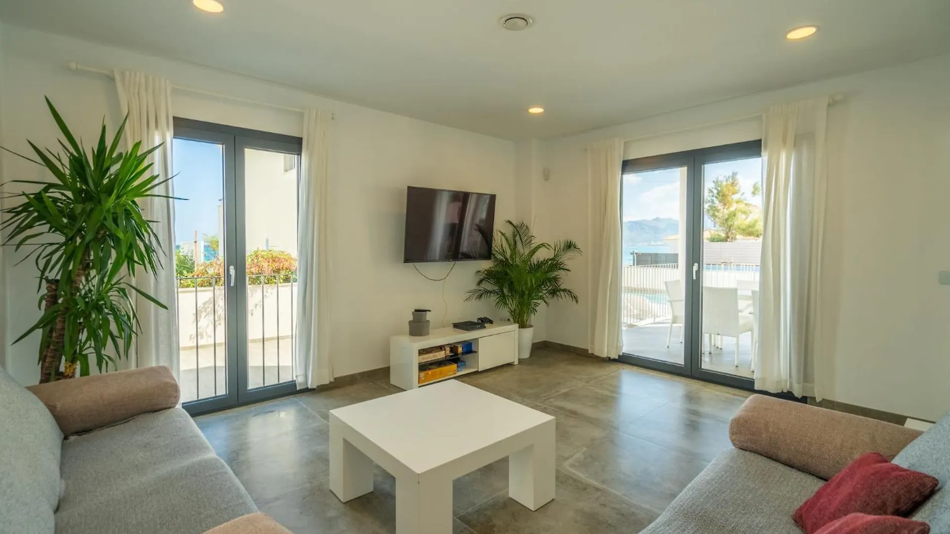 Beachfront Villa In Son Serra De Marina