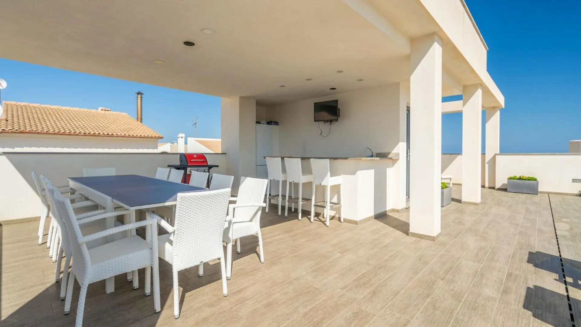 Beachfront Villa In Son Serra De Marina